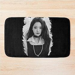Lisa Won-Young White Perforated Bath Mat