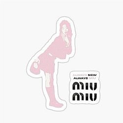 Ivey WonYoung K-pop Group - Merch Sticker