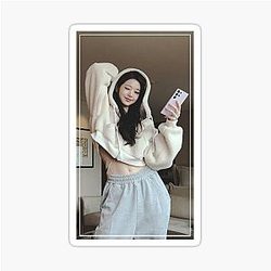 Won Young Hoodie Sticker