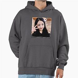 IVE Wonyoung Smile Premium Oversized Hoodie