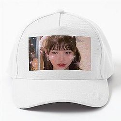Kpop IVE Wonyoung Coquette Pink Baseball Cap