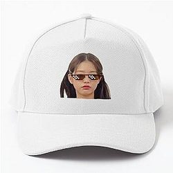 Wonyoung Baseball Cap Meme Photo Sticker