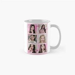 IVE Wonyoung Coquette Pink Photo Set Classic Mug