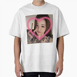 Won Young Pink Oversized T-Shirt