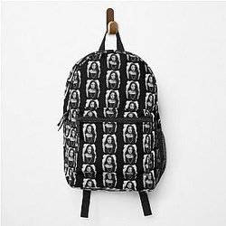 Young White Black Backpack