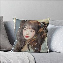 Wonyoung Twin Throw Pillow