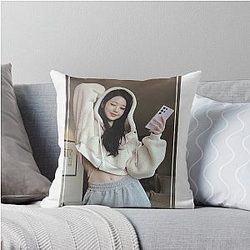 Wonyoung Hoodie Ver. 3 Throw Pillow