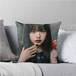 Wonyoung IVE Aesthetic Throw Pillow