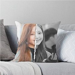 IZ * ONE Wonyoung Divided Photo Throw Pillow