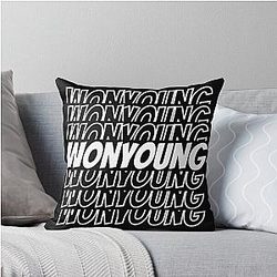 Ive Wonyoung Throw Pillow
