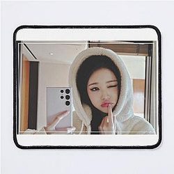 Wonyoung Hoodie Mouse Pad