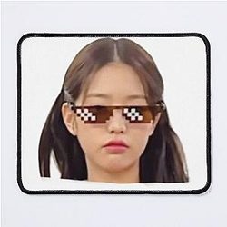 IVE Wonyoung Meme Photo Mouse Pad