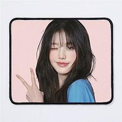 Jang Wonyoung Peace Sign Mouse Pad