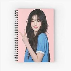 Jang Wonyoung Peace or Spiral Notebook