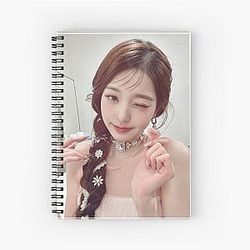 Wonyoung Wink Spiral Notebook