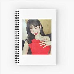 Wonyoung Red Dress Notebook