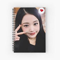 IVE Wonyoung Smile Spiral Notebook