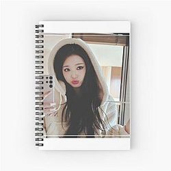 Wonyoung Hoodie Spiral Notebook