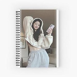 Wonyoung Hoodie Version 3 Spiral Notebook