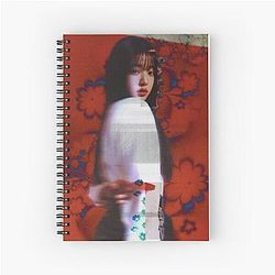 Wonyoung IVE Flower Design Spiral Notebook