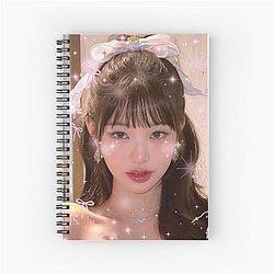 Kpop IVE Wonyoung Coquette Pink Notebook