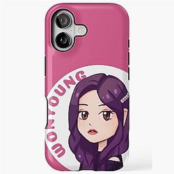 Buenos Aires IZ*ONE Wonyoung Chibi iPhone Tough Case