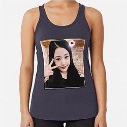 IVE Wonyoung Smile Racerback Tank Top