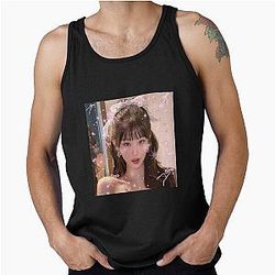 IVE Wonyoung Coquette Pink Bows Tank Top