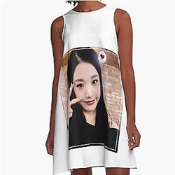 IVE Wonyoung Smile A-Line Dress
