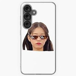 IVE Wonyoung meme photo Samsung Galaxy Soft Case