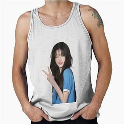 Jang Wonyoung Peace Sign Tank Top