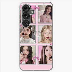 IVE Wonyoung Coquette Pink Photo Set Soft Case