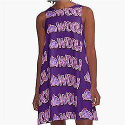 Wooli Custom Festival Fanart Logo A Line Dress