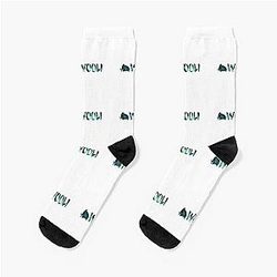 Wooli Green Galaxy Socks