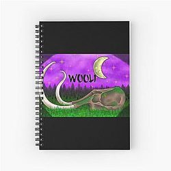 Lost Not Forgotten Wooli Spiral Notebook