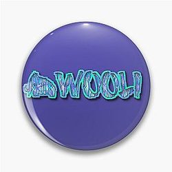 Wooli Festival Fan Made Raver Artist EDM Logo Pin