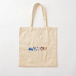 Wooli Flames Cotton Tote Bag