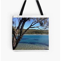 Wooli Bliss - Wooli River, Queensland, Australia All Over Print Tote Bag