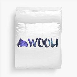 Wooli Purple Nebula Duvet Cover