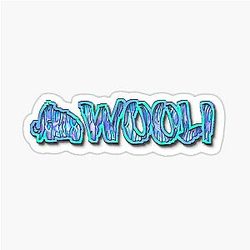 Wooli Festival Raver Artistic EDM Artist Logo Sticker