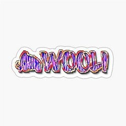 Wooli Custom Festival Logo Sticker