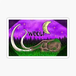 Lost But Not Forgotten Wooli Sticker