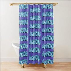 Wooli Festival Raver Artistic EDM Artist Logo Shower Curtain