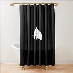 Wooli Logo Shower Curtain