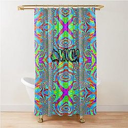 Wooli Merch Edm Festival Gift Rave Fashion Shower Curtain