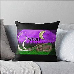 Lost Not Forgotten Wooli Throw Pillow
