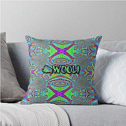 Wooli Merch EDM Festival Shirt Gift Rave Fashion Throw Pillow