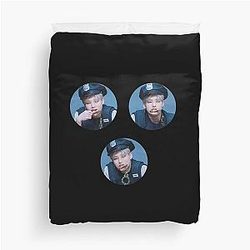Ateez Wooyoung Duvet Cover