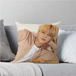Ateez Throw Pillow