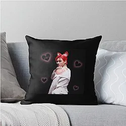 Foxy Wooyoung Throw Pillow